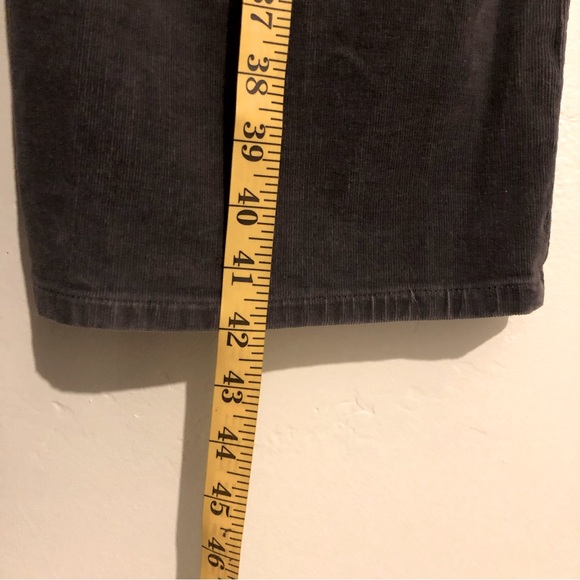 Charter Club Dark Gray Corduroy Pants with Flat Front, Straight Leg, size 20W - Picture 6 of 10